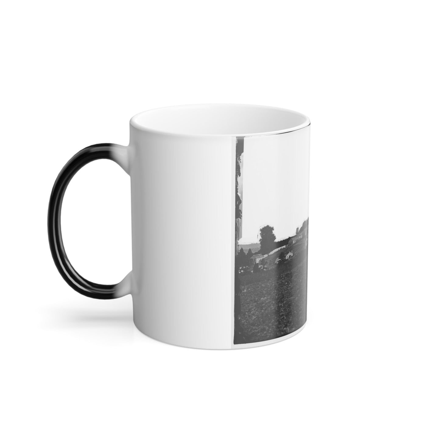 Washington, D.C. General View of Harewood Hospital, on Farm of W. W. Corcoran, 7Th Street Road Near Soldiers' Home (U.S. Civil War) Color Morphing Mug 11oz-11oz-The Sticker Space