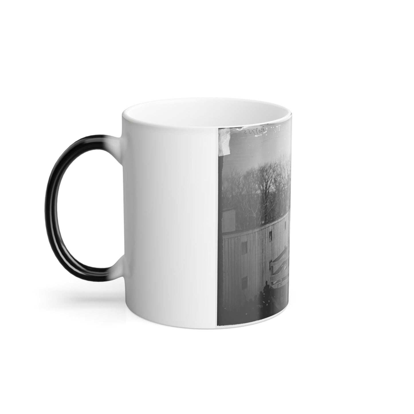 Washington, D.C. Hooded Body of Captain Wirz Hanging From the Scaffold (U.S. Civil War) Color Morphing Mug 11oz-11oz-The Sticker Space