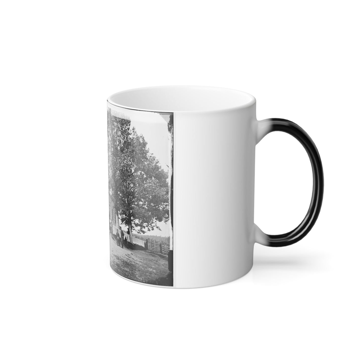 Washington, D.C. Hospitals, Signal Corps Camp Quarters Near Georgetown (U.S. Civil War) Color Morphing Mug 11oz-11oz-The Sticker Space