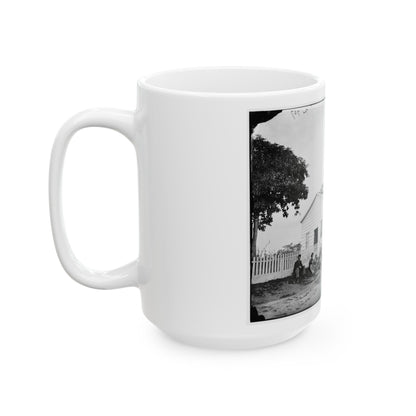 Washington, D.C. Hospitals, Signal Corps Camp Quarters Near Georgetown (U.S. Civil War) White Coffee Mug