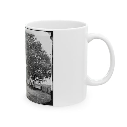 Washington, D.C. Hospitals, Signal Corps Camp Quarters Near Georgetown (U.S. Civil War) White Coffee Mug