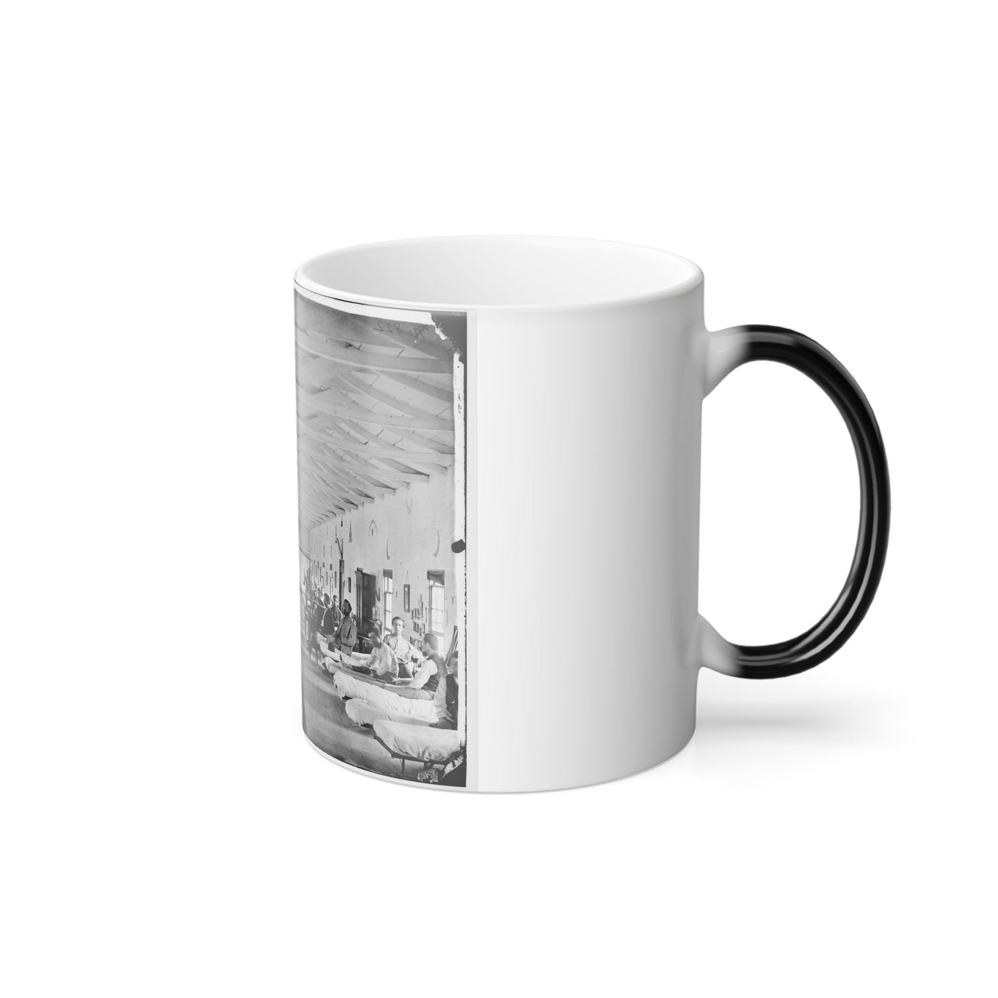 Washington, D.C. Patients in Ward K of Armory Square Hospital (U.S. Civil War) Color Morphing Mug 11oz-11oz-The Sticker Space