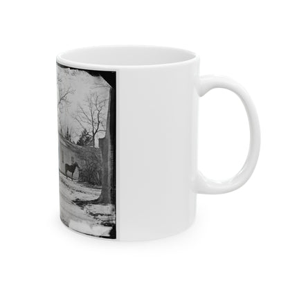 Washington, D.C. Ruins Of Kalorama Hospital, 23d And S Streets, Nw (U.S. Civil War) White Coffee Mug-The Sticker Space