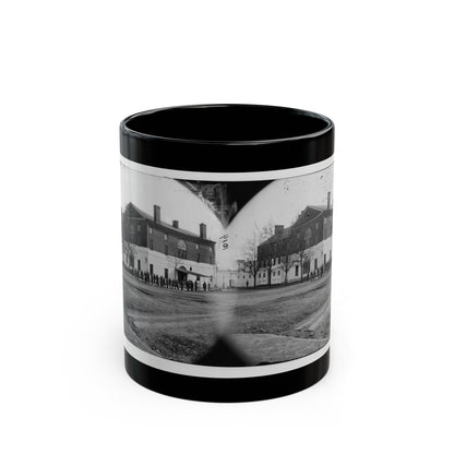 Washington, D.C. The Old Capitol Prison, 1st And A Streets Ne (U.S. Civil War) Black Coffee Mug-11oz-The Sticker Space