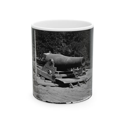 Washington, D.C., Vicinity. 15-In. Gun And Mounting (U.S. Civil War) White Coffee Mug-11oz-The Sticker Space