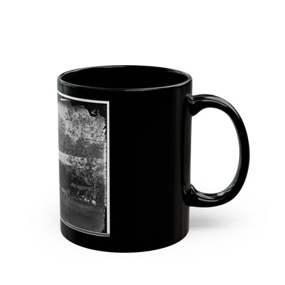 Washington, D.C. View In Front Of Presidential Reviewing Stand (U.S. Civil War) Black Coffee Mug-The Sticker Space