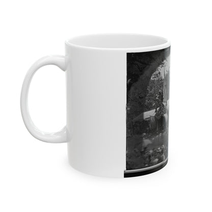 Washington, D.C. View In Front Of Presidential Reviewing Stand (U.S. Civil War) White Coffee Mug-The Sticker Space