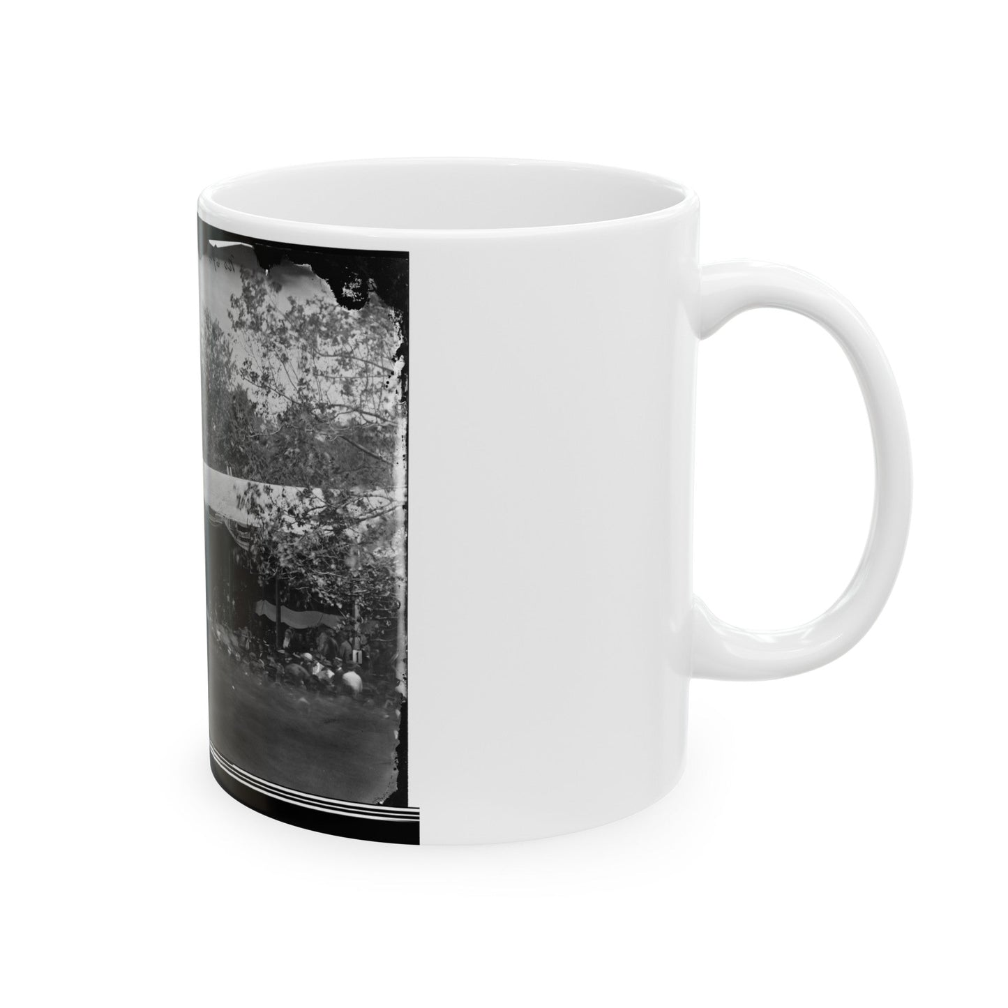 Washington, D.C. View In Front Of Presidential Reviewing Stand (U.S. Civil War) White Coffee Mug-The Sticker Space