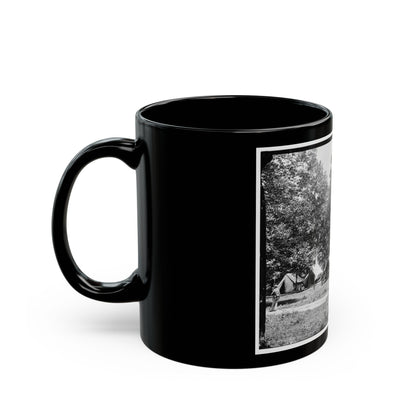 Washington, District Of Columbia (Vicinity). Gen. William F. Bartlett's Headquarters (U.S. Civil War) Black Coffee Mug-The Sticker Space