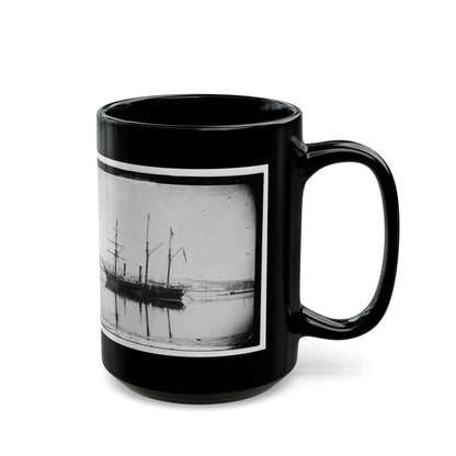 Washington, District Of Columbia. Brazilian Steamer 001 (U.S. Civil War) Black Coffee Mug-The Sticker Space