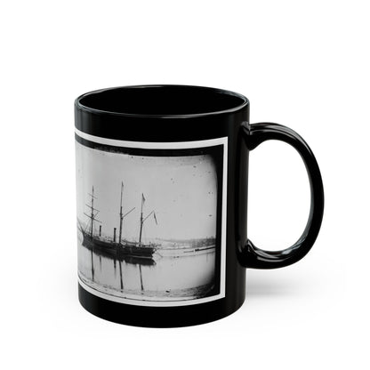 Washington, District Of Columbia. Brazilian Steamer 001 (U.S. Civil War) Black Coffee Mug-The Sticker Space