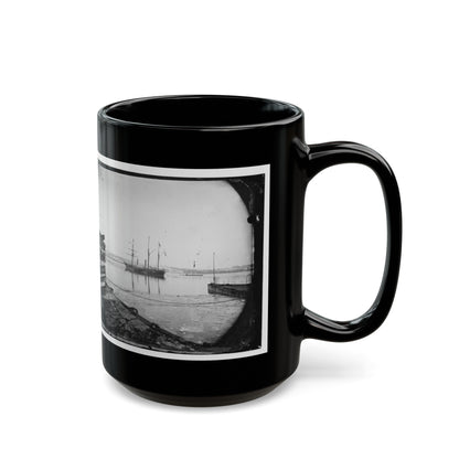 Washington, District Of Columbia. Brazilian Steamer (U.S. Civil War) Black Coffee Mug-The Sticker Space