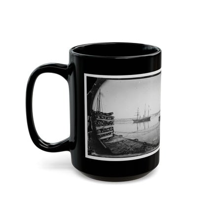 Washington, District Of Columbia. Brazilian Steamer (U.S. Civil War) Black Coffee Mug-The Sticker Space