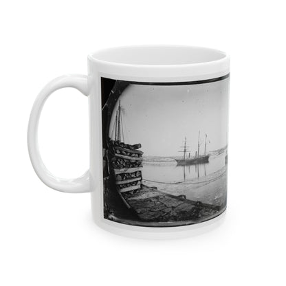 Washington, District Of Columbia. Brazilian Steamer (U.S. Civil War) White Coffee Mug-The Sticker Space