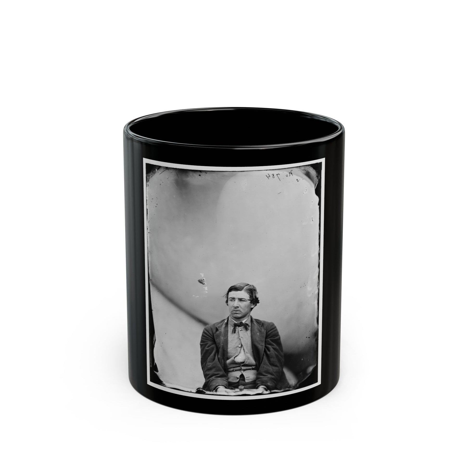 Washington Navy Yard, D.C. David E. Herold, A Conspirator (U.S. Civil War) Black Coffee Mug-11oz-The Sticker Space