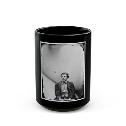 Washington Navy Yard, D.C. David E. Herold, A Conspirator (U.S. Civil War) Black Coffee Mug-15oz-The Sticker Space