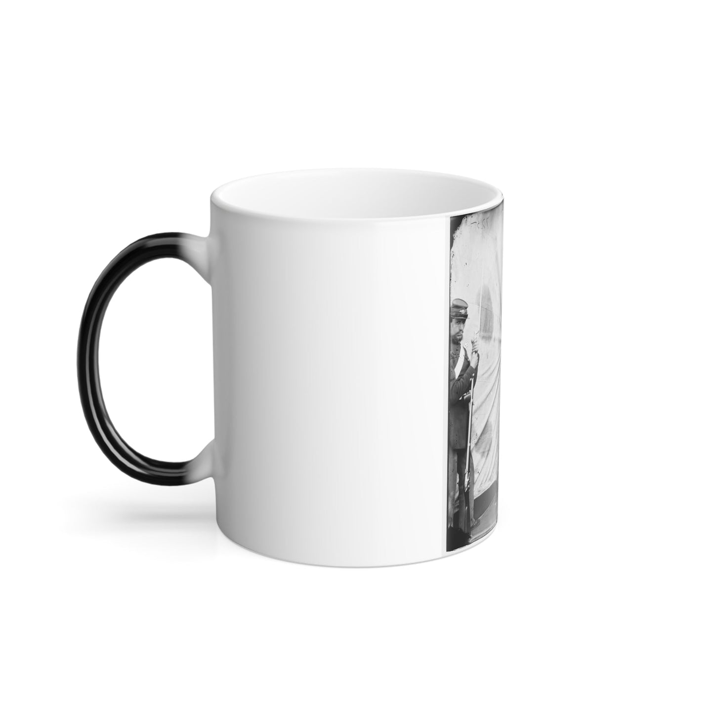Washington Navy Yard, D.C. Lewis Payne, the Conspirator Who Attacked Secretary Seward, Standing in Overcoat and Hat (U.S. Civil War) Color Morphing Mug 11oz-11oz-The Sticker Space