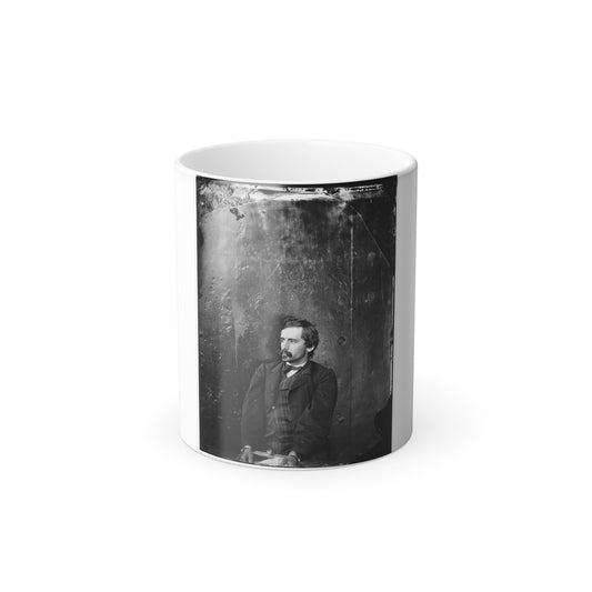 Washington Navy Yard, D.C. Michael O'laughlin, a Conspirator, Manacled (U.S. Civil War) Color Morphing Mug 11oz-11oz-The Sticker Space