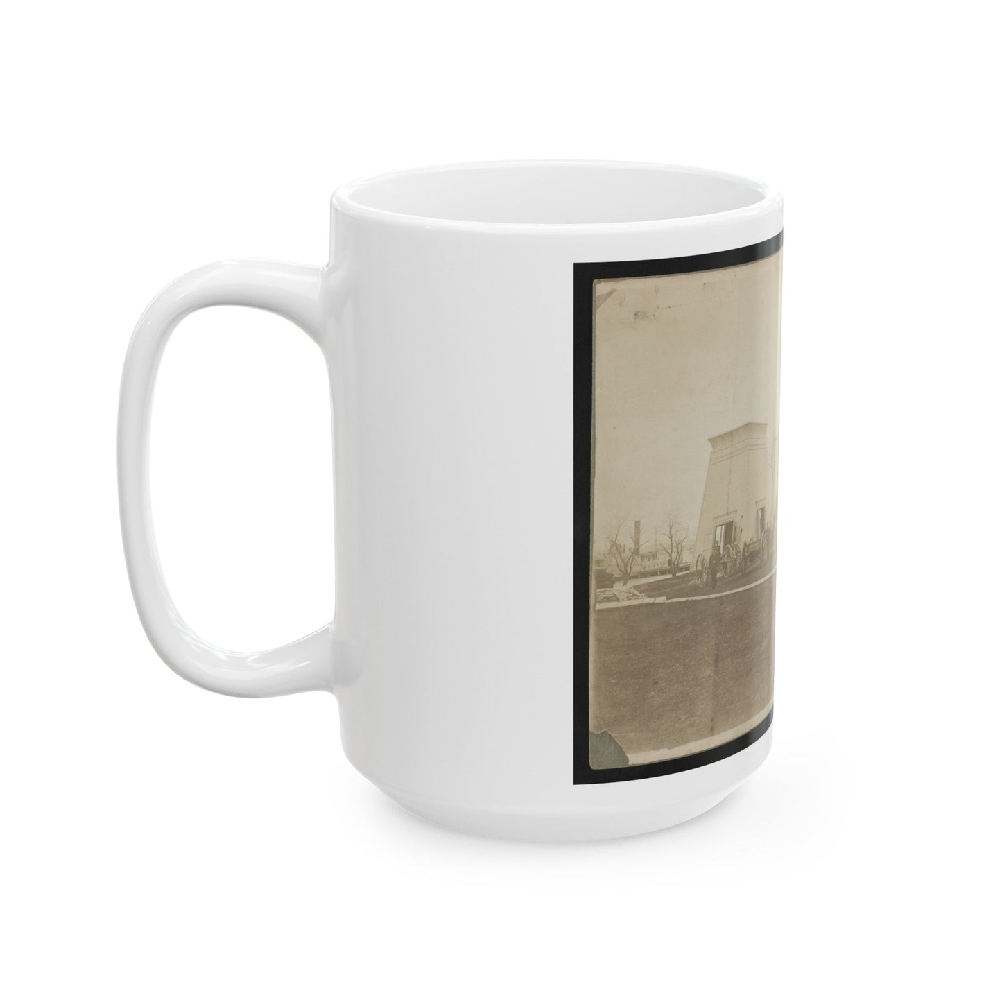 Washington Navy Yard, Washington, D.C. (U.S. Civil War) White Coffee Mug-The Sticker Space
