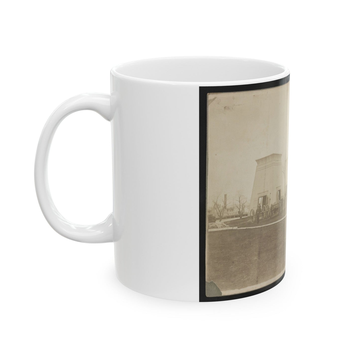 Washington Navy Yard, Washington, D.C. (U.S. Civil War) White Coffee Mug