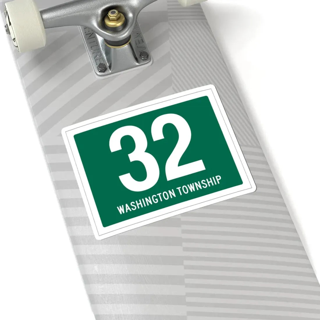 Washington Township Route 32 Paulding County Ohio (Ohio) (Road Sign) STICKER Vinyl Kiss-Cut Decal - The Sticker Space