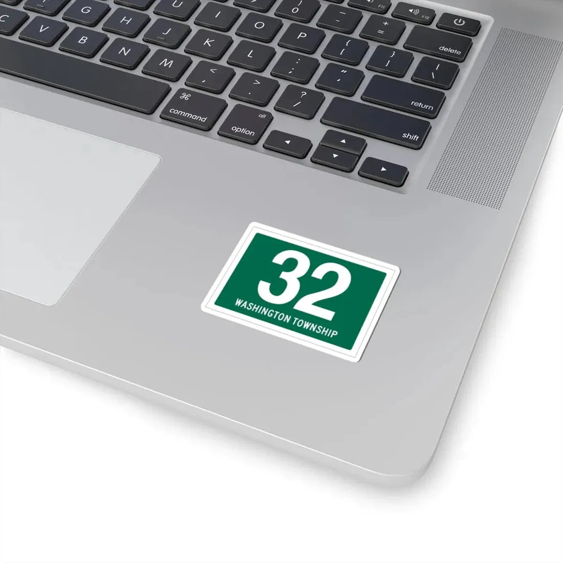 Washington Township Route 32 Paulding County Ohio (Ohio) (Road Sign) STICKER Vinyl Kiss-Cut Decal - The Sticker Space