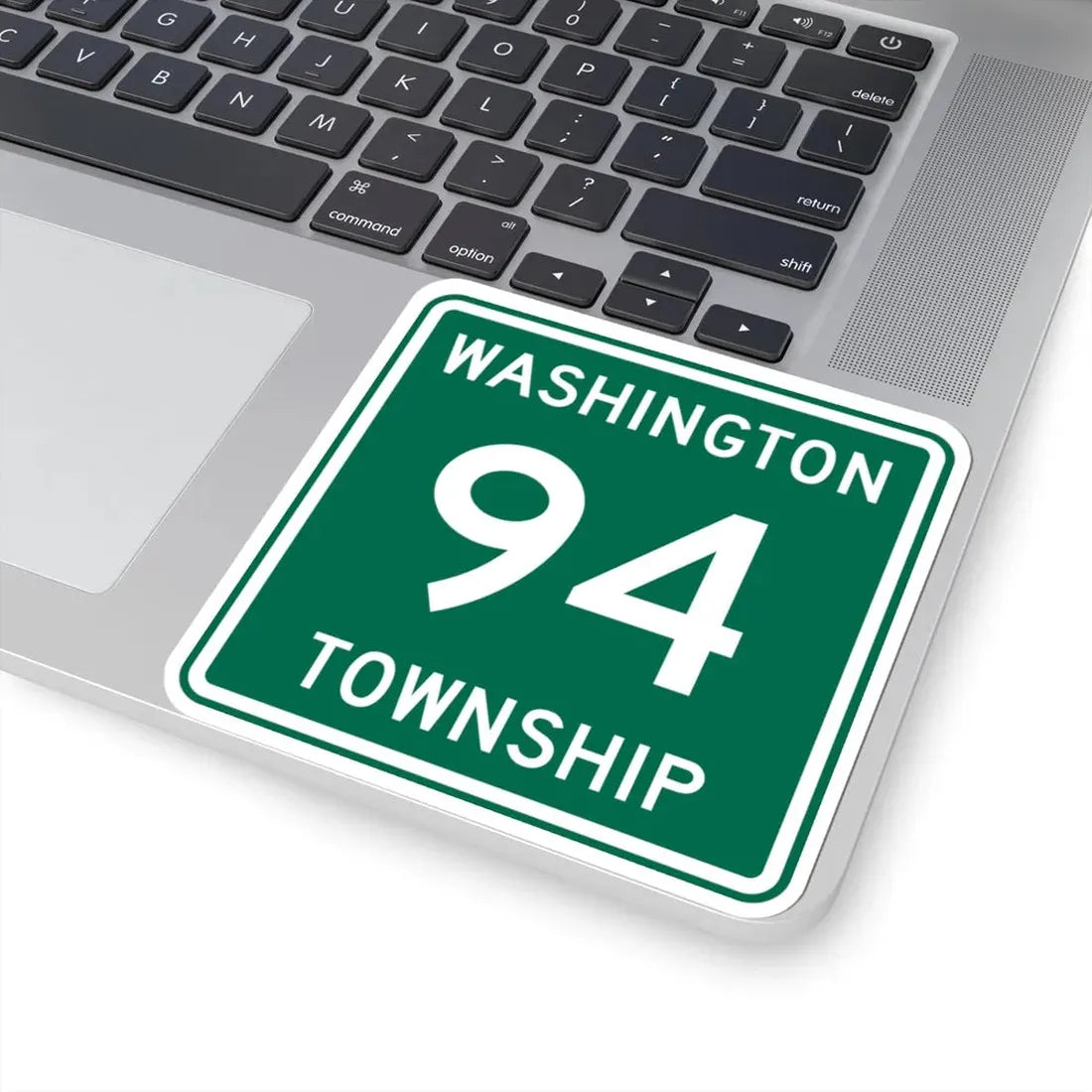 Washington Township Route 94 Logan County Ohio (Ohio) (Road Sign) STICKER Vinyl Kiss-Cut Decal - The Sticker Space
