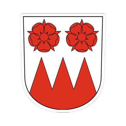 Wasterkingen (Switzerland) (Coat of Arms) STICKER Vinyl Kiss-Cut Decal 4 Inch White - The Sticker Space