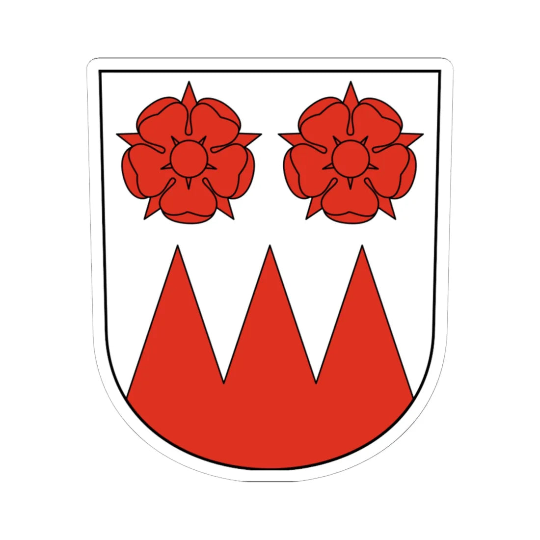 Wasterkingen (Switzerland) (Coat of Arms) STICKER Vinyl Kiss-Cut Decal - The Sticker Space