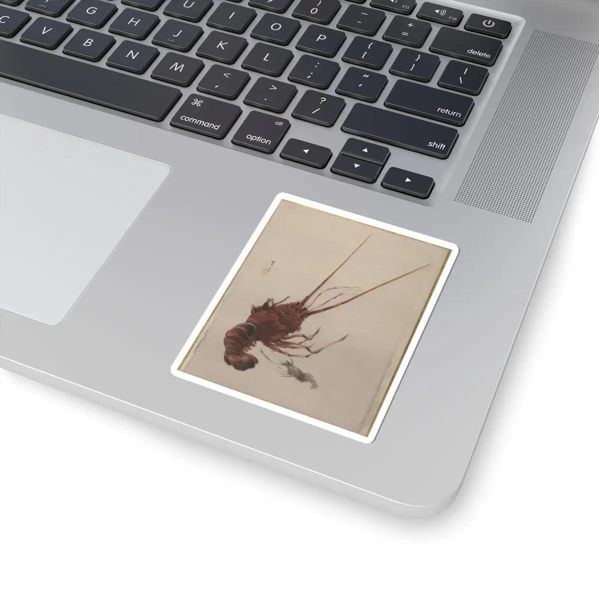 Watanabe Seitei - Crayfish - ca. 1887 - STICKER Vinyl Kiss-Cut Decal