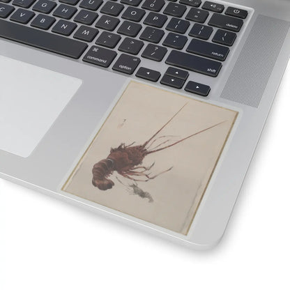 Watanabe Seitei - Crayfish - ca. 1887 - STICKER Vinyl Kiss-Cut Decal