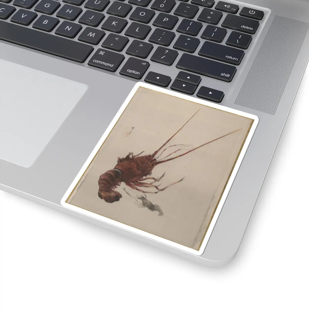 Watanabe Seitei - Crayfish - ca. 1887 - STICKER Vinyl Kiss-Cut Decal
