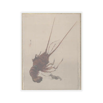 Watanabe Seitei - Crayfish - ca. 1887 - STICKER Vinyl Kiss-Cut Decal
