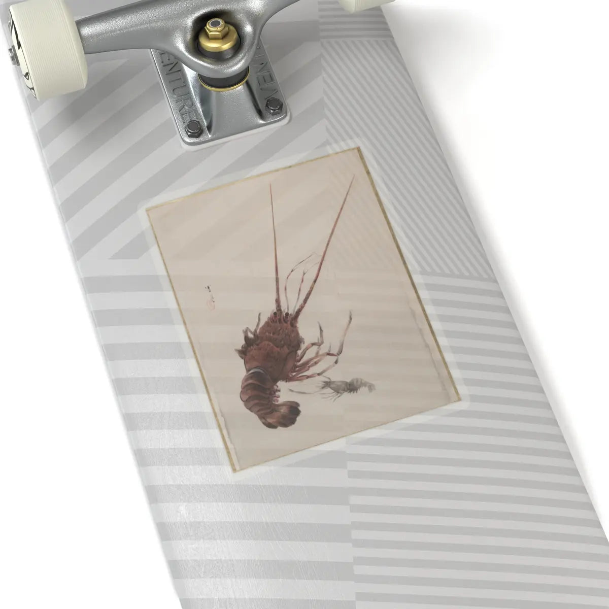 Watanabe Seitei - Crayfish - ca. 1887 - STICKER Vinyl Kiss-Cut Decal