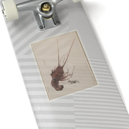 Watanabe Seitei - Crayfish - ca. 1887 - STICKER Vinyl Kiss-Cut Decal