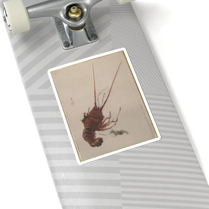 Watanabe Seitei - Crayfish - ca. 1887 - STICKER Vinyl Kiss-Cut Decal