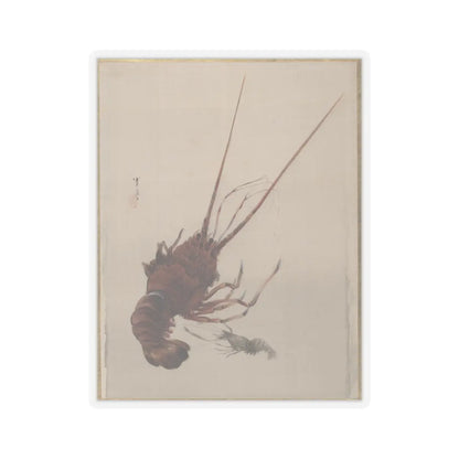 Watanabe Seitei - Crayfish - ca. 1887 - STICKER Vinyl Kiss-Cut Decal