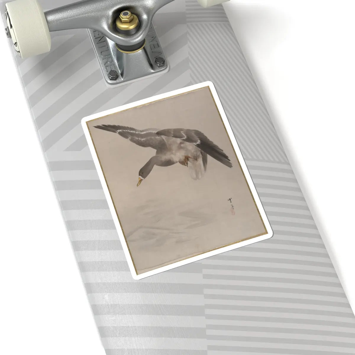 Watanabe Seitei - Duck - ca. 1887 - STICKER Vinyl Kiss-Cut Decal