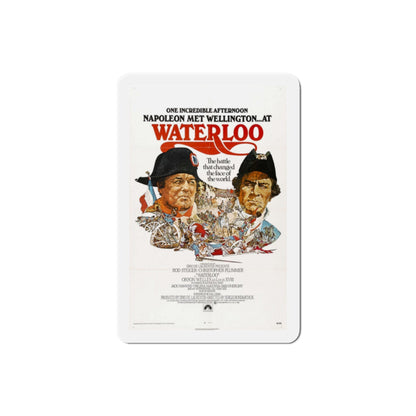 Waterloo 1970 Movie Poster Die-Cut Magnet-2" x 2"-The Sticker Space
