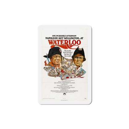 Waterloo 1970 Movie Poster Die-Cut Magnet-3" x 3"-The Sticker Space