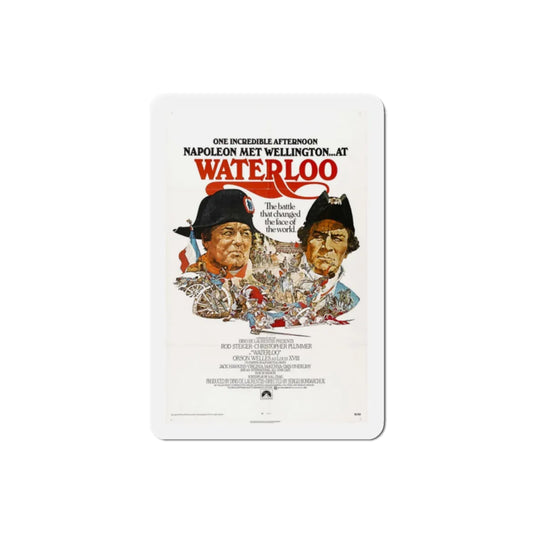 Waterloo 1970 Movie Poster Refrigerator Magnet 2 Inch - The Sticker Space