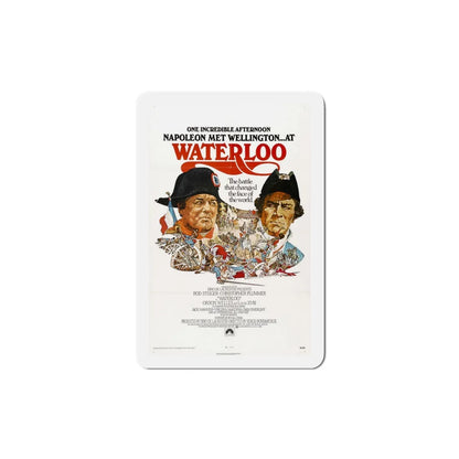 Waterloo 1970 Movie Poster Refrigerator Magnet 4 Inch - The Sticker Space