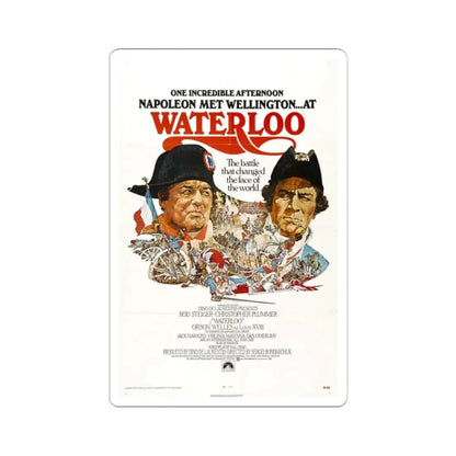 Waterloo 1970 Movie Poster - STICKER Vinyl Kiss-Cut Decal 2 Inch White - The Sticker Space
