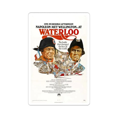 Waterloo 1970 Movie Poster - STICKER Vinyl Kiss-Cut Decal 3 Inch White - The Sticker Space