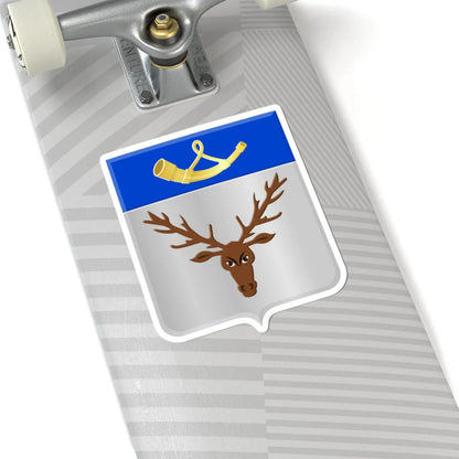 Watermaal-Bosvoorde wapen (Belgium) (Coat of Arms) STICKER Vinyl Kiss-Cut Decal - The Sticker Space