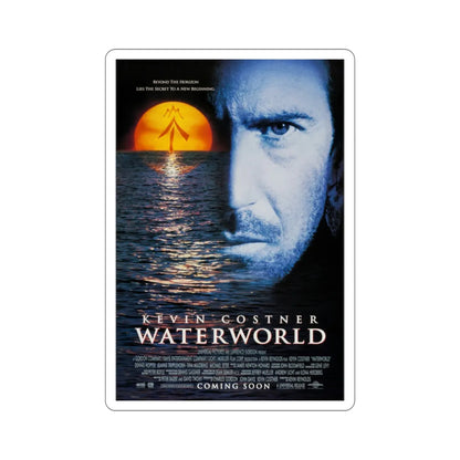 Waterworld 1995 Movie Poster STICKER Vinyl Die-Cut Decal 2 Inch - The Sticker Space