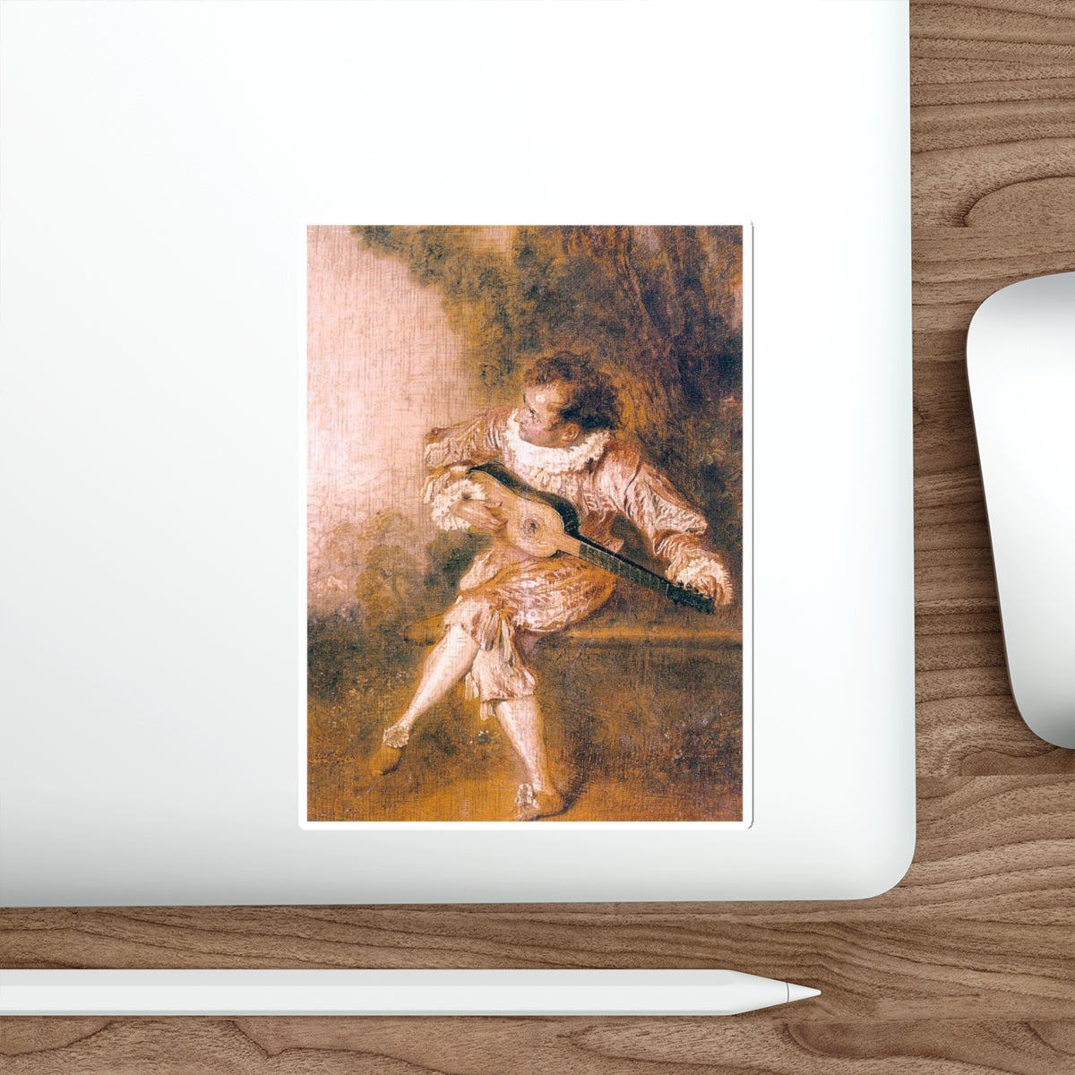 WATTEAU, Jean-Antoine - 12 (Artwork) STICKER Vinyl Die-Cut Decal-The Sticker Space