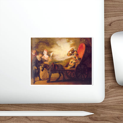 WATTEAU, Jean-Antoine - 2 (Artwork) STICKER Vinyl Die-Cut Decal-The Sticker Space