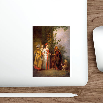 WATTEAU, Jean-Antoine - 33 (Artwork) STICKER Vinyl Die-Cut Decal-The Sticker Space