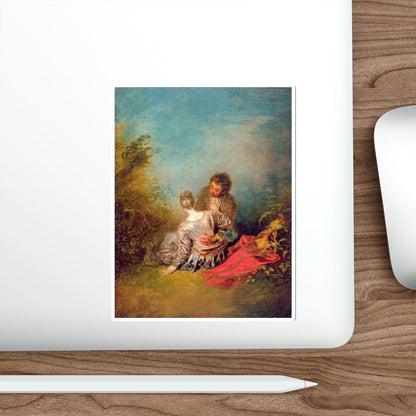 WATTEAU, Jean-Antoine - 35 (Artwork) STICKER Vinyl Die-Cut Decal-The Sticker Space